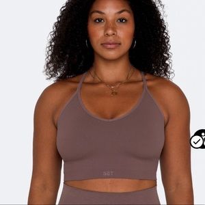 NWT SCULPTFLEX® RIBBED V - PEPPER, Size Medium